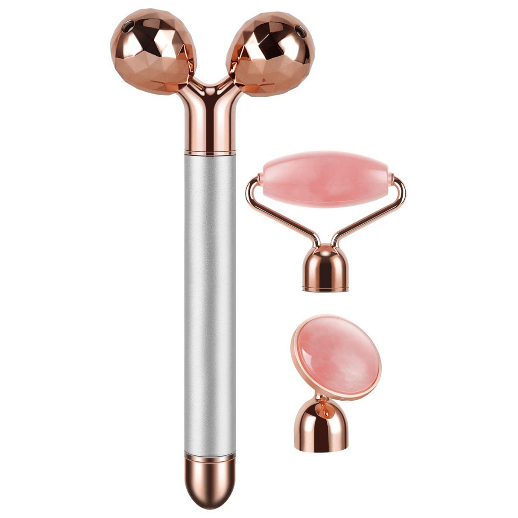 Vibrating Jade Face Massager