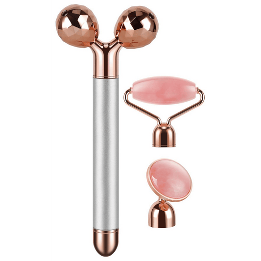 Vibrating Jade Face Massager